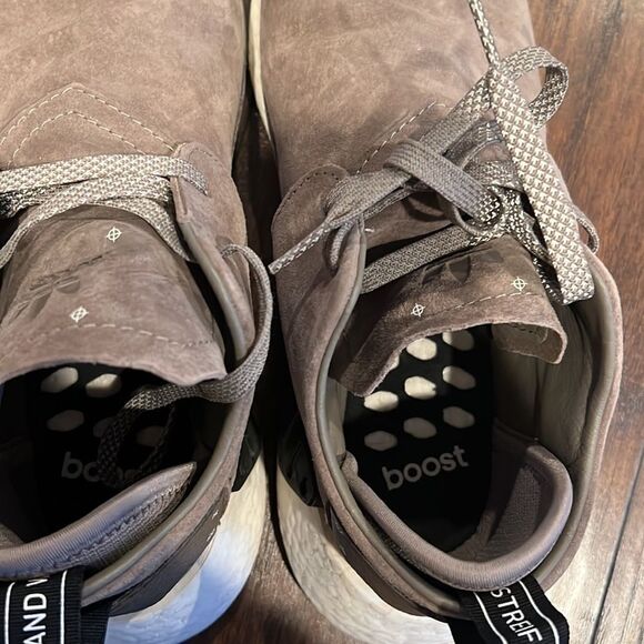 Adidas NMD C2 'Suede' BY9913 simple brown/core black. Men's size 9 womens 10.5 - Picture 5 of 11